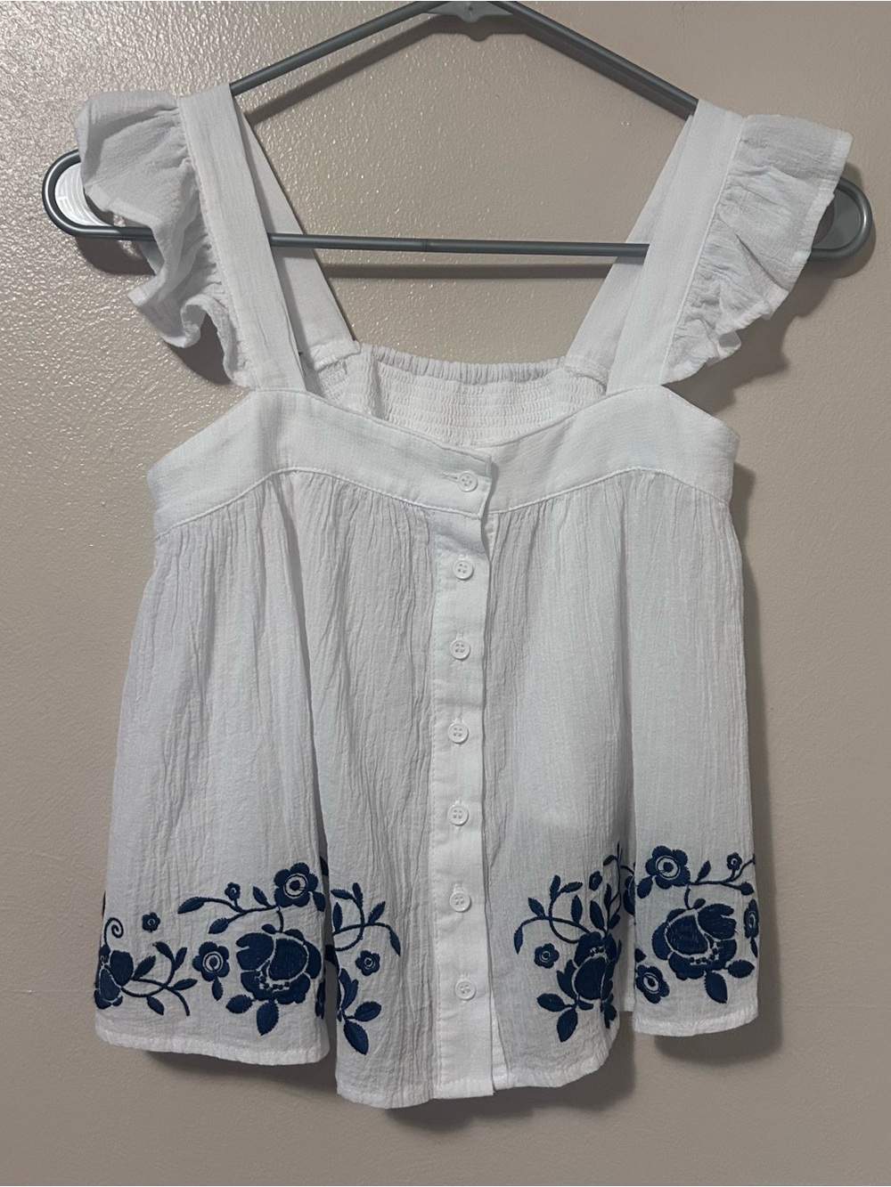 Hello Franki Heirloom Button Front Tank - Exclusively From Francesca’s